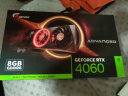七彩虹（Colorful） iGame GeForce RTX 4060 Advanced OC 8GB DLSS 3 电竞光追游戏设计电脑显卡  实拍图