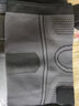 曼步者专业半月板损伤护膝保暖大码运动篮球跑步膝盖关节护腿套男女健身 黑色短款（两只装） L码：125-145斤【腿围40-45m】 实拍图
