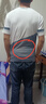 顶峰保罗（Dingfengbaoluo）短袖t恤男士夏季潮牌五分半袖纯棉体恤上衣服男装21056白色2XL 实拍图