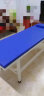 森迪尔 按摩床推拿理疗床诊疗床可折叠置物架起背医用多功能美容床门诊床 单杠蓝 晒单实拍图