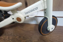 乐卡（Lecoco）儿童三轮车平衡车宝宝小孩多功能三合一轻便脚踏车 特尼S5 -奶白咖 晒单实拍图