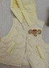 巴拉巴拉童装宝宝羽绒服保暖婴儿外套儿童冬季两件套萌趣男童女童 奶白10501 110 外套充绒量39g+马甲充绒量24g 实拍图