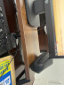 木藝生显示器增高架台式电脑支架显示屏高底座桌面置物架键盘架子储物架 【拼接款】进口北美黑胡桃-黑架 置物架 实拍图