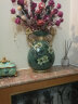 墨菲 欧式陶瓷双耳花瓶装饰摆件美式复古客厅餐厅电视柜玄关插花器 花卉款 晒单实拍图