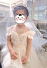 安妮优儿（Anneyol）女童礼服裙洋气公主婚礼花童婚纱裙儿童主持人走秀生日钢琴演出服 香槟色 140 实拍图
