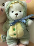 莉娜熊（TeddyTales）小熊玩偶毛绒玩具泰迪手作熊公仔娃娃生日礼物送女生 恐龙小奶白 搭配短毛崽崽 礼盒装 实拍图