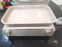 美的（Midea）钛陶0氟多功能锅电火锅不锈钢蒸锅鸳鸯火锅专用锅超薄速沸多功能一体电锅煎烤料理锅DLS332266S 实拍图