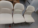 顾家家居（KUKA）简约餐桌配套餐椅大小户型椅子餐椅集合蝴蝶白椅PT7106Y-A2*2     实拍图
