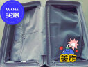 卡拉羊云朵箱大容量魔方体行李箱26英寸拉杆箱男女旅行箱CX8119钛金灰 实拍图