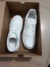 乔丹男鞋子百搭低帮皮革面秋冬季板鞋厚底增高休闲白鞋运动鞋 实拍图