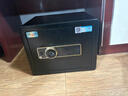 虎牌保险柜家用型指纹密码办公室财务专用保险箱全钢可入墙入衣柜隐形小型文件柜 30型 星空黑 指纹密码款 实拍图
