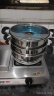 美厨（maxcook）三层蒸锅 26cm不锈钢蒸锅加厚复底蒸煮两用 电磁炉燃气通用MZB-26 实拍图