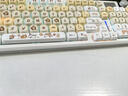 狼蛛（AULA）S98无线机械键盘蓝牙/2.4G/有线三模连接全键热插拔gasket结构2U0全键无冲客制化游戏电竞办公键盘 【有线版】S98花季喵喵-冰蓝光 茶轴 实拍图