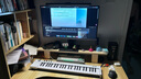 midiplusX8 X6 PRO 半配重MIDI键盘88 61 49键 专业编曲控制器键盘 49键白色X4 MINI【mini琴键】 +踏板 实拍图