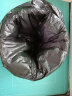 恒澍 手提垃圾袋 背心式黑色塑料袋厨房卫生间垃圾桶厨余袋子 100个-32*52cm 加厚 实拍图