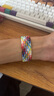 BHO【热销5万+】适用苹果手表表带apple iwatch s10/s11表带s9/se3/2单圈编织表带s8/7尼龙女士男生款 彩虹版色（黑色连接器） 40/41/42表盘S码【腕围141-154 实拍图