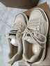 骆驼（CAMEL）男士潮流复古拼接厚底百搭运动休闲板鞋 G13S309046 米白 39 实拍图
