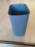 诺爵 卫生间垃圾桶宾馆酒店垃圾筒夹缝厨房收纳桶网吧方形大号垃圾桶 小号灰色方*形垃圾桶 实拍图