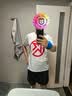 BIGK 大K 休闲速干大K衫短袖T恤 全新面料 速干更轻盈透气 路跑步训练 宽松款白色【男女同款】 2XL 实拍图