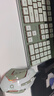 前行者V3104键无线键盘鼠标套装蓝牙双模静音机械手感高颜值轻薄办公薄膜键盘电脑笔记本iPad通用 复古绿 实拍图