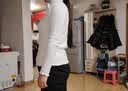 妃奥绒加绒加厚一体绒针织打底衫女内搭秋冬装新款半高领毛衣洋气木耳边 白色【加厚一体绒】 XL 实拍图