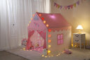 桑巴宝贝儿童帐篷室内公主屋/宝宝家用小房子玩具屋 粉色布帘（不含垫子） 晒单实拍图