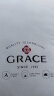 洁丽雅（Grace）纯棉A类纤维枕枕头枕芯单人成人高弹羽丝绒枕头芯单只装 实拍图