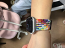 BHO适用苹果手表表带apple watch s11/ultra3/s10/se3编织回环表带iwatch s9/8/7/6尼龙磁吸扣手表带 实拍图