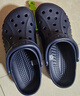 卡骆驰（CROCS）洞洞鞋贝雅男鞋女鞋轻便耐磨一脚蹬拖鞋休闲鞋|10126 深蓝-410 43 (270mm) 实拍图