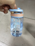 乐扣乐扣（LOCK&LOCK）手拎儿童吸管杯学生塑料水杯户外便携运动杯tritan材质 蓝色400ml 实拍图