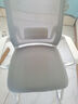 科润办公椅电脑椅舒适会议椅家用靠背椅子舒服久坐学习弓形人体工学椅 【乳胶款】平稳连体弓脚-白框灰网-加大腰托 不可调节 固定扶手 +钢管加粗25mm 实拍图