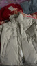 GENIOLAMODE羽绒服男女同款纯色保暖舒适立领羽绒服防寒防风秋冬外套 实拍图