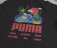 彪马（PUMA）官方 新款男女同款情侣休闲印花圆领短袖T恤 SUMMER 623146 黑色-01 M(175/96A) 晒单实拍图