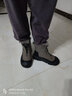 OTMX东北雪地靴牛皮女靴子平底短靴加绒兔毛毛靴加绒棉鞋2024冬季新款 灰色 39 实拍图