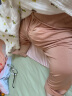 Aengbay昂贝 莫代尔婴儿睡衣套装薄内衣分体空调服宝宝衣服夏季薄款2件套 绿色 90cm 晒单实拍图
