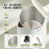 美的（Midea）电热水壶 2L大容量 1800W大功率速沸 双层防烫 304不锈钢无缝内胆 烧水壶电水壶 SH20M119 实拍图