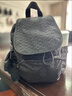 凯浦林男女款经典款学生书包轻便时尚猴子包|CITY PACK M-黑底字母印花 实拍图