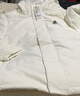 adidas 保暖鸭绒连帽羽绒服男女同款阿迪达斯官方轻运动 白色   M 实拍图