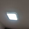 亮源方客厅灯LED吸顶灯超薄卧室灯大厅餐厅现代简约阳台灯具办公灯饰 鸟巢 40*40CM 26W三色调光 实拍图