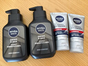 妮维雅（NIVEA）男士洗面奶保湿收缩毛孔深黑DEEP控油细致毛孔洁面双支套装 实拍图