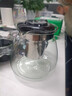 【京东物流】茶壶套装整套茶具大容量玻璃茶杯带滤网耐高温泡茶具 1000ML一壶+四杯套装【无茶盘】 实拍图