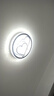 步盈 水晶灯温馨浪漫主卧室灯简约现代房间灯led吸顶灯圆形2025年新款 心心念念 72w三色调光 直径50cm 实拍图