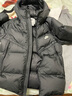 耐克NIKE羽绒服短款连帽 冬季通勤保暖 外套DV1132-010黑M 实拍图