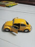 卡威（KIV）合金车玩具车仿真1:36大众甲壳虫 1967款复古轿车合金车模 回力车汽车模型收藏 甲壳虫黄【礼盒】 实拍图