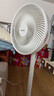 美的（Midea）【品质推荐】七叶轻音柔风电风扇/家用省电落地扇/台式电扇/广角摇头节能宿舍小型风扇 SAE35CA 实拍图