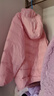 鸭鸭（YAYA）儿童轻薄羽绒服短款宝宝男女大小童保暖新款冬季童装外套D 粉色-YE3A803533T 150 实拍图