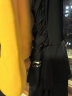 李宁（LI-NING）泳衣女连体裙式保守平角聚拢遮肚显瘦度假温泉泳装304 黑色2XL 实拍图