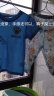 GOOFLORON儿童夏季套装新款纯棉短袖T恤男童女童宝宝洋气上衣两件套潮流 浅蓝色T恤+蓝色防蚊裤 90cm 晒单实拍图