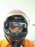 坦克摩托车头盔T127全盔国潮安全帽3C机车双镜片电动车防风男女 黑色战斧【透明镜片+镀银镜片+头套+尾翼】 XXL（适合头围58-59cm） 实拍图