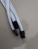 雷匠（RAYARTI）电源延长线CPU4+4Pin*1 白色编织网 300mm 实拍图